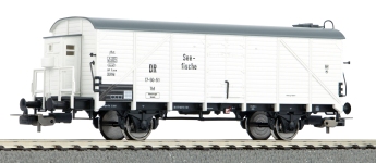 PIKO 24506 - H0 - Kühlwagen Thf17 mit Bremserhaus Seefische, DR, Ep. III